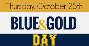 Image result for blue and gold day