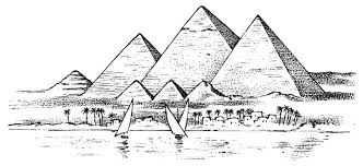 Introduced in 1983 by robert bauval, this theory makes the claim that the three great pyramids of giza are positioned in alignment with the three main stars of the constellation orion's belt — and that. Seven Wonders Of The Ancient World Great Pyramid Of Giza The Great Construction Of The Greeks Hand Drawn Engraved Stock Vector Illustration Of Destination Building 149910492