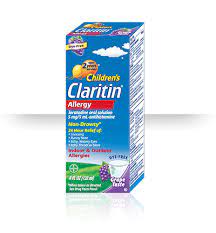 claritin dosage charts for infants and
