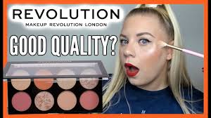 revolution ultra blush palette review