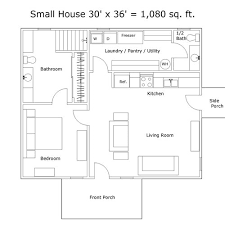 House Floor Plan 30 Feet X 36 Feet