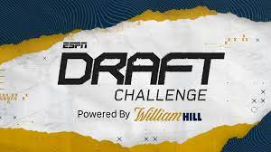 With only a month left until the return of football, july marks the official start of mock draft season.this is when fantasy gamers research rankings, familiarize themselves with average draft positions (adps), compile their own opinions about their favorite nfl players and start to exercise those draft muscles. Espn Espn Draft Challenge Make Picks