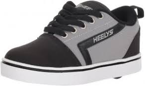 Heelys Boys Gr8 Pro Tennis Shoe Black Grey 1 Medium Us Big Kid