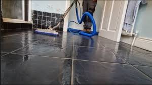 cleaning and sealing on ceramic tiles