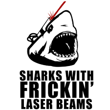 sharks with frickin laser beams