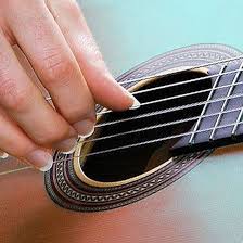 guitarist s nails shape filing care