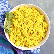terranean yellow rice veggies