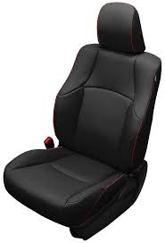 Row Alea Black Leather Seat Covers