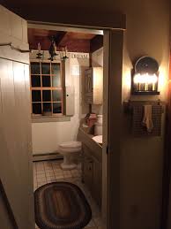 Handcrafted lighting, primitive country decor, quilted patchwork bedding, country style curtains, and many other quality products for your home. Nice Note Shutter Primitive Bathrooms Primitive Decorating Country Rustic Bathrooms