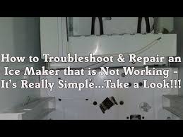 Is your kitchenaid ice maker not working/not making ice? Troubleshooting Ice Maker Repair Sears Kenmore Whirlpool Kitchenaid Refrigerator Not Working You Ice Maker Repair Ice Maker Refrigerator Ice Maker Repair