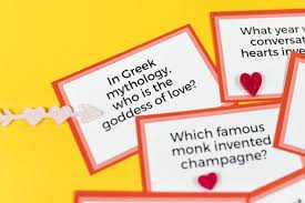 Many restaurants are open on christmas day and even offer special meals and deals to patrons. Printable Valentine S Day Trivia Hey Let S Make Stuff