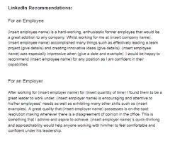 Recommendations On Linkedin Templates Linkedin Recommendation