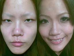 asian s before and after makeup 09