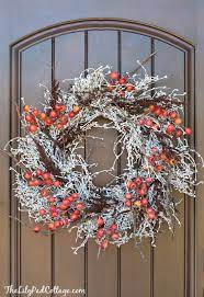 fall wreath wreath blog hop the