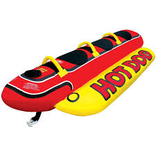 airhead hot dog 3 person inflatable