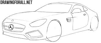 The c63 s ups the performance ante with 503. How To Draw A Mercedes Amg Gt Drawingforall Net Mercedes Amg Amg Mercedes