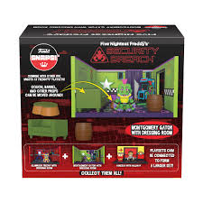 Five Nights at Freddy's: Security Breach Montgomery Gator with Dressing  Room Snap Playset