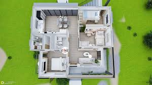 100 Sq M Modern House Design Plans 10