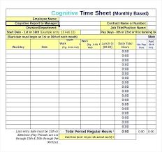Timesheet Excel Download Excel Template Timesheet Excel Template
