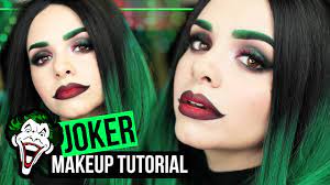 the joker inspired makeup tutorial