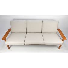 Mid Century Teak 3 Seater Sofa By Juul