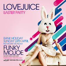 Love Juice Easter Party April A6sq Pink Front