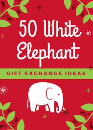 white elephant gift exchange ideas