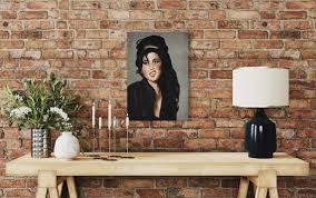 Amy Winehouse Portrait Painting Print