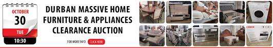 furniture appliance clearance auction