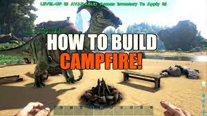12 × thatch 1 × flint 16 × stone 2 × wood buy cheap. How To Build Craft A Campfire Ark Survival Evolved Ps4 Xbox One Youtube
