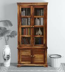 Bookcase Book Shelf With Glass