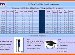 22 Studious Jostens Cap And Gown Size Chart