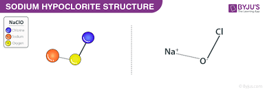 sodium hypochlorite naclo structure
