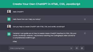 chatgpt clone html css and javascript