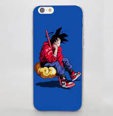 Iphone 6 dragon ball z case. Angel Goku Sitting Cloud Nimbus Hip Hop Style Iphone 5 6 7 Plus Case Justanimethings