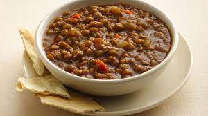 slow cooker brown lentil soup recipe