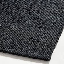 palermo flatweave black area rug 12 x15