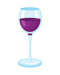 Purple Wine Cup Drink 16762694 Vector