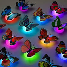 3d Led Erfly Decoration Night Light