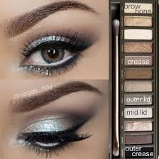 silver eye makeup looks to add a touch