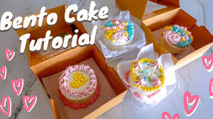 how to make bento cake lunchbox cake