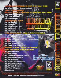 dinosaur jr video anthology 1dvdr