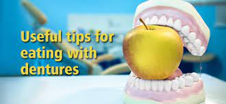 useful tips for eating with dentures