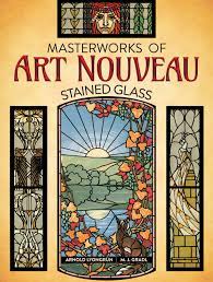 art nouveau stained glass ebook