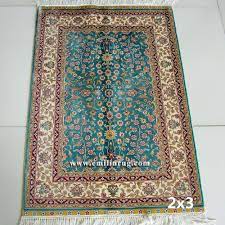 pure silk rug carpet lz23ad b6