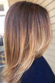 Medium length layered hair styles look fabulous as they are texturized and voluminous at the same time. Straight Layered Shoulder Length Hair Novocom Top