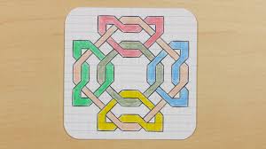 How To Draw Graph Paper Knots Celtic Mandala Doodle 29 My