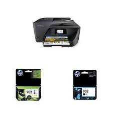Up to 10 ppm color. Hp Officejet Pro 6968 Aio Photo Printer With 902 Black And Tri Color Original Ink Cartridge Officejet Pro 6968 All In One Printer Walmart Com Walmart Com