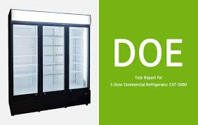 Procool 3 Door Commercial Refrigerator
