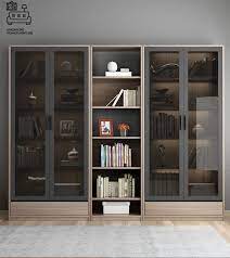 Dej Bookshelf With Doors Multiple